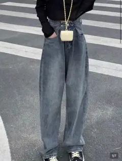 SHEIN デニムパンツ S ブルーのサムネイル