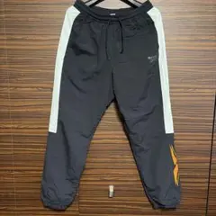 Reebok ジョガーパンツ ブラック/ホワイト/オレンジ