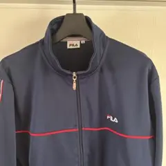 FILA トラックジャケット ネイビー M