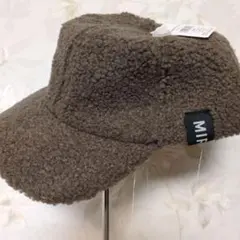 新品未使用タグ付きボアキップ ブラウン サイズ58