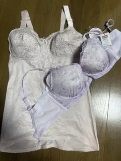 CLOSSHI ボディスーツ ブラジャー 2点セット