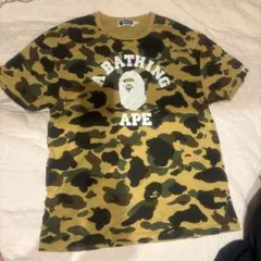 A BATHING APE 迷彩 Tシャツ S