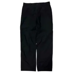 90s polo ブラック黒 シルクリネンチノパン38/32 スラックス - メルカリ