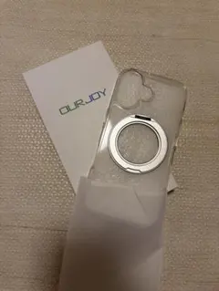 OURJOY iPhone 17 用ケース クリア リング付き