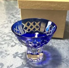 江戸切子　蓋付き小鉢　ボンボニエール　大野和雄作　共箱入 2025年最新】江戸切子 小鉢の人気アイテム - メルカリ