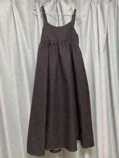 グレイル　ブラックキャミワンピース