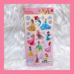 【ダイソー】ディズニー ペタペタシール ディズニープリンセスのサムネイル