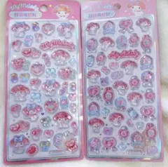 値下げ中！ボンボンドロップシール ぷくぷくシール 2つセット