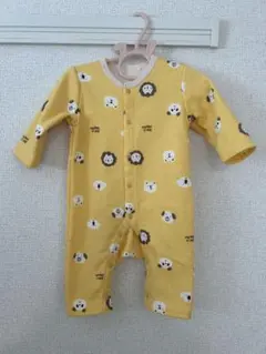 新品未使用　ロンパース 70cm イエロー