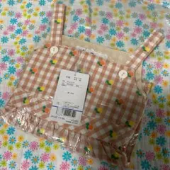 新品　ファミリア　お花　チュニック　チェック