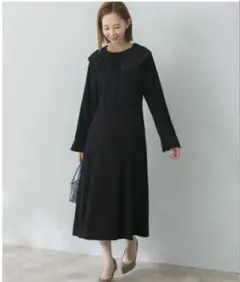 アーバンリサーチロッソ　プリーツドッキングワンピース　ワンピース　セレモニー