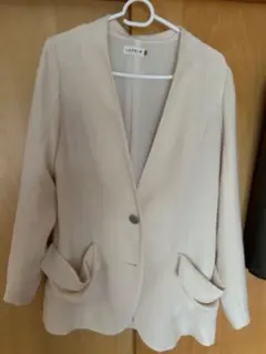 LEPSIM ベージュ テーラードジャケット