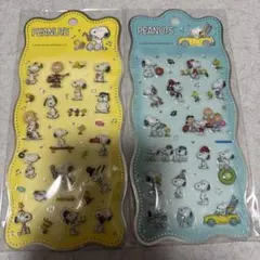 スヌーピー ぷくぷくぷっくりシール