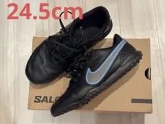 Nike Tiempo トレーニングシューズ ブラック/ブルー 27.5cm - メルカリ