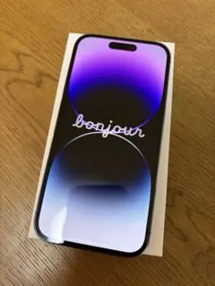 Apple iPhone 14 Pro ディープパープル 本体　SIMフリー