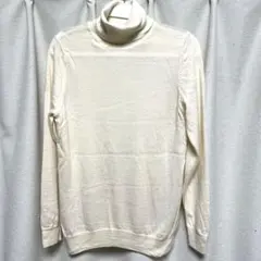 ［新品］無印良品タートルネック XL ウール　ニット