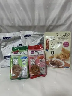 猫療養食キャットフード等5点セットのサムネイル