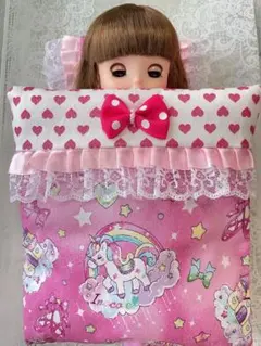 メルちゃん ソランちゃん ネネちゃん 布団 セット ユニコーン ピンク ④