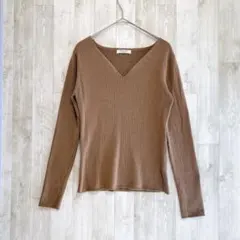 FREAK'S STORE フリークスストア　Vネック　キーネック　ニット　春