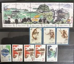 中国 使用済切手 セット