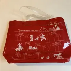 ディズニーリゾート キャラクター バッグ 赤