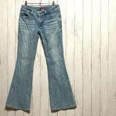 古着　デニム　ジーンズ　フレアパンツ