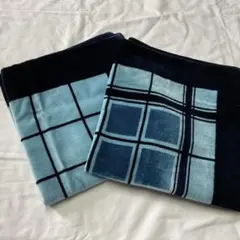 銘仙版　モケット座布団カバー　54x58cm 2枚セット