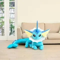 【希少・新品未開封】ポケモンセンター等身大シャワーズ ぬいぐるみ 添い寝