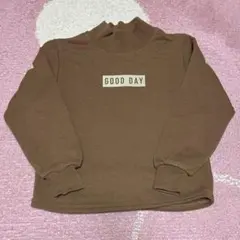 【120サイズ】ブラウン 薄手 トレーナー　キッズ　子供服