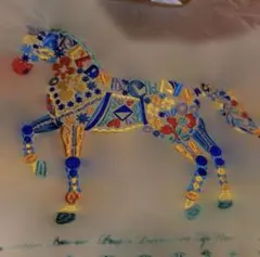 新品未開封　馬の刺繍エコバッグ　Ball＆Chain　Lサイズ　正規品