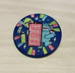 ★モンスタズインク★ ディズニー刺繍缶バッジ