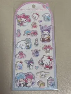 サンリオ ジュエルマシュマロシール