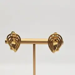 ヴィンテージ ゴールド ティアードロップ イヤリング