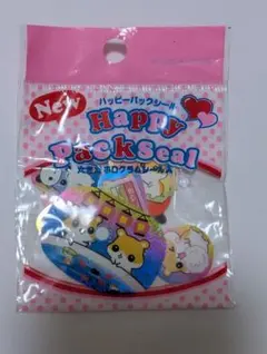 平成レトロ ハムスター　シール　レモン株式会社 フレークシール　16枚