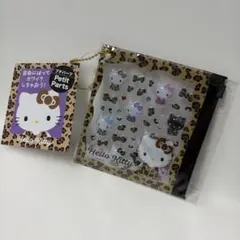 サンリオ プチパーツシール ハローキティ ヒョウ柄キティ♡正規品