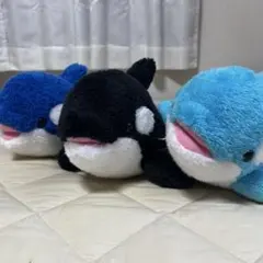 鴨川シーワールド　シャチくじ ぬいぐるみ 3種セット　現品限り
