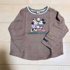 バースデイ　フタフタ　ミッキー　長袖Tシャツ　110cm