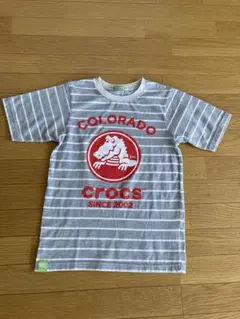 crocs ＊ボーダーTシャツ 160のサムネイル