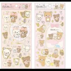 Makeup Rilakkumaシール 【２枚セット】　リラックマ　ハート