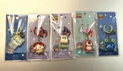 トイ・ストーリーミニチャーム5種セット　めじるしアクセサリー