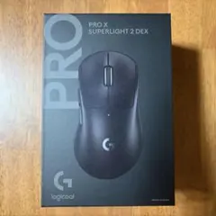 logicool GPRO X SUPERLIGHT 2 DEX ブラックのサムネイル