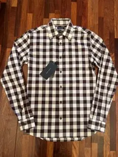 新品タグ付き ZARA MAN スリムフィット チェックシャツ