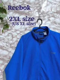 売り尽くし✨️メンズ★Reebok★2XLサイズ★ナイロンジャケット★ブルー系