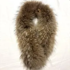 【値下げ】美品★リアルファー(ラクーン) 襟巻90cm