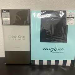 【高島屋購入★約2700円分】カルバンクライン＆ストロベリーフィールズ タイツ
