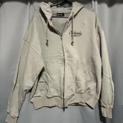 Subciety ジップアップパーカー カーキL