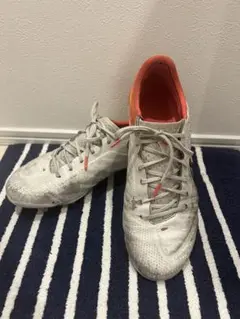 Nike Tiempo ホワイト/オレンジ FG