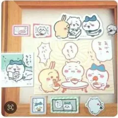 ちいかわ 　ハチワレ　 うさぎ ブロマイド ダイカットステッカー あつめてシール