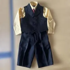 110センチスーツ　ベスト&ネクタイ