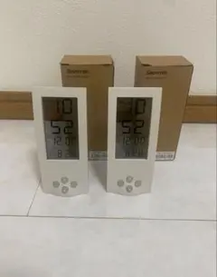 SMARTEK 目覚まし時計 シースルーアラームクロック　SML-186 2個